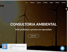 Tablet Screenshot of biotropicaconsultoria.com.br